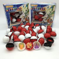 Pokeball 36ชิ้น + ลูกบอลของเล่น โปเกมอนแบบดั้งเดิม36ชิ้นพร้อมฟิกเกอร์ชุดตุ๊กตาตัวโมเดลของเล่นสำหรับของขวัญวันเกิดสำหรับเด็ก