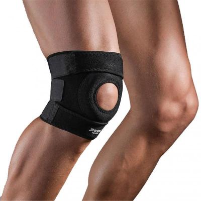 Adjustable Elastic Knee Brace Support Spring Knee Pad Outdoor  Sports Running Compression Knee Pad Gym Strap Wristband Joelheira Adhesives Tape