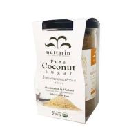 สินค้านำเข้า⚡ Nuttarin Pure Coconut Sugar 220g นัททาริน น้ำตาลมะพร้าวแท้ 220g