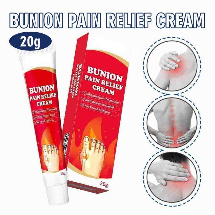 Bunion Pain Relief Cream Natural Herb Joint Stiffness Inflammation