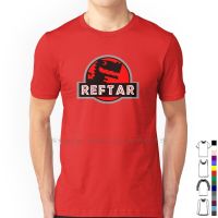 R E F T A R-Genius Dino T Shirt 100% Cotton Dino Funny Cute Jimmy Genius Genius Nicktoons Cartoon Tv Logo Jimbo Reftar S-4XL-5XL-6XL