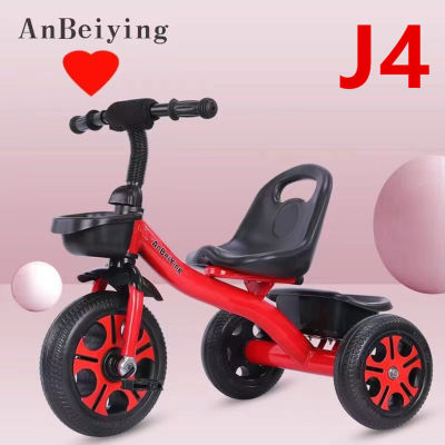 จักรยานเด็ก 3ล้อ จักรยานขาไถ รถจักรยานเด็กปั่น3ล้อ ป้องกันการโรลโอเวอร์ Balance Bike ใช้ได้2-8ขวบ รุ่น：J4