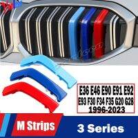 Car Nice Grill M Performance Strips Stickers for BMW F30 F31 F34 3GT 3 Series Grille Stripes Motorsport Accessories