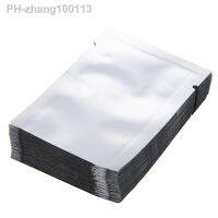 100pcs Silver Aluminum Foil Bags Vacuum Bags Vacuum Sealer Storage Pouches for Home Kitchen Food Candy Cookies