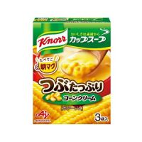 สินค้าเข้าใหม่ Premium ? Knorr Cream Soup  ซุปกึ่งสำเร็จรูป ตราคนอร์ ซุป จากญี่ปุ่น ซุปผง 1กล่องบรรจุ3ซอง.(43.5- 51g)? (x1) ข้าวโพดมีเม็ด