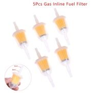 TEL 5pc Gas Inline fuel Filter 6mm