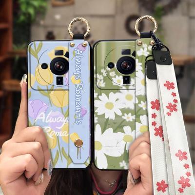 cartoon Waterproof Phone Case For Xiaomi 12S Ultra protective Fashion Design Wristband Dirt-resistant armor case ring