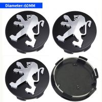 4pcs/set 6cm Car Wheel Center Hub Caps Covers for Peugeot 408 308 4008 408 508L Auto Emblem Badge Wheel Decoration yang are