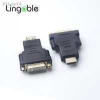 Lingable HDMI Male to DVI 24 5 Female hdmi-dvi DVI-I Connector Adapter 1080P HDTV Converter for PC PS3 Projector TV Box