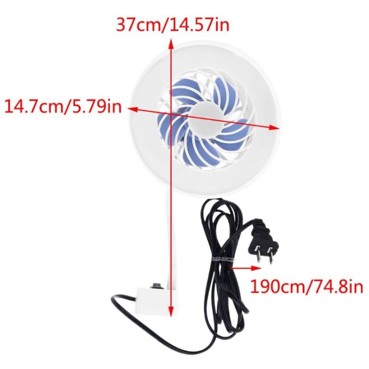 2in1แม่เหล็กหลอดไฟ-led-ac-110v-220v-12w-พัดลมเย็นสำหรับโรงงานสำนักงานบ้าน