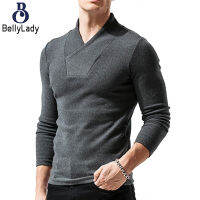 65%cotton 35%polyester Thin Fleece Men Bottoming Shirt 210922【fast】