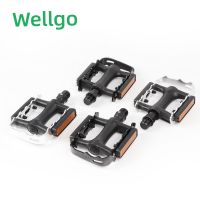 hyfvbujh☇  WELLGO Pedals bike pedals road MTB Non-slip aluminum alloy Accessories