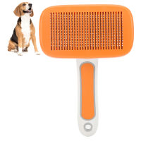 Pet Grooming Brush Self Cleaning Cat Shedding Hair Brush for Dogs for Cats