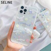 Sanrio Cinnamoroll เคสโทรศัพท์มือถือเด็กผู้หญิงน่ารักสำหรับผู้หญิงเคส12 11 Pro Max Xs X Xr 7 8 Plus Aesthetic TREND