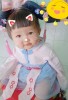Váy đầm công chúa hàn quốc dễ thương cho bé gái váy hanbok hàn quốc cho bé - ảnh sản phẩm 1