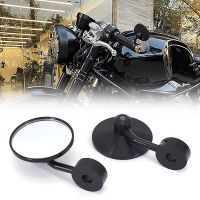 Motorcycle Rearview Handle Bar End Mirrors Round Convex Mirror Side Mirror For BMW R9T RNINET Rninet R NINE T R NINET Ninet