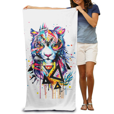 Tiger Microfiber Quick Dry Travel Bath Beach Camping Gym Yoga Swimming Fabric Adult Towels Fitness