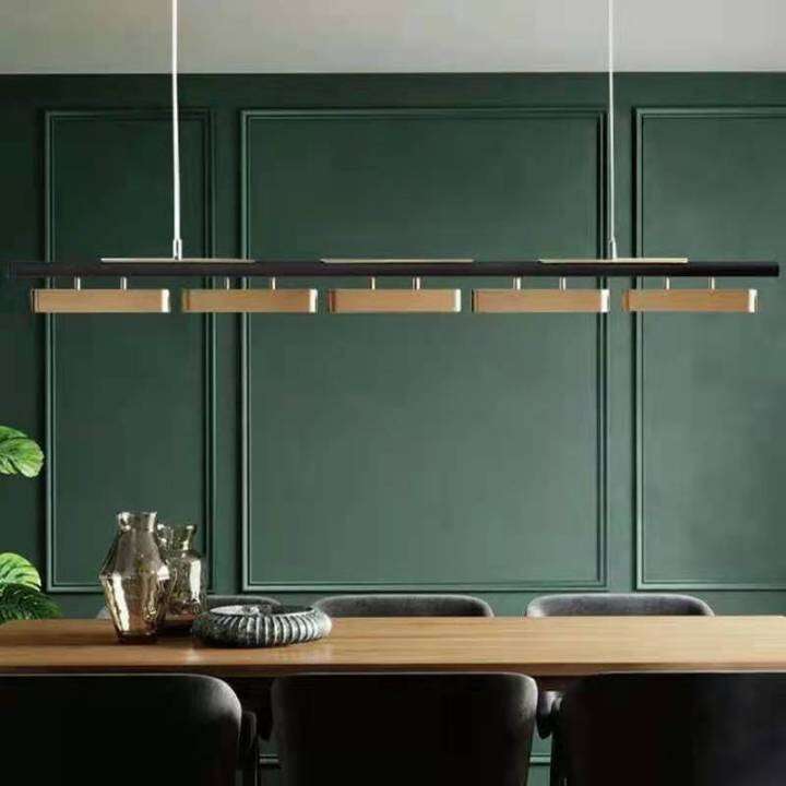 2022 Dining Room Chandelier ThreeHead Modern Minimalist Nordic Light