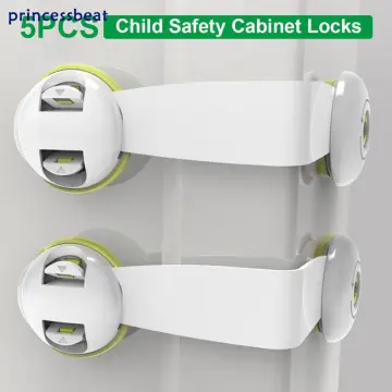 2 Pcs Fridge Lock, Refrigerator Lock For Children, Mini Fridge