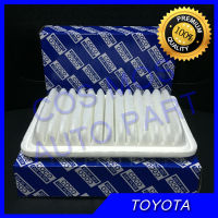 กรองอากาศเครื่อง กรองเครื่อง โตโยต้า อัลติส  Toyota Corolla Altis 2008-ปัจจุบัน  / โตโยต้า วีออส Toyota Vios 2008-2012 / โตโยต้า ยาริส ยาริด Yaris 2007-2013