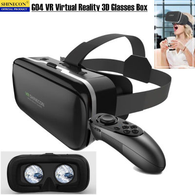 Original VR Virtual Reality 3D Glasses Box Stereo VR Cardboard Headset Helmet for IOS Android Smartphone,Wireless Rocker