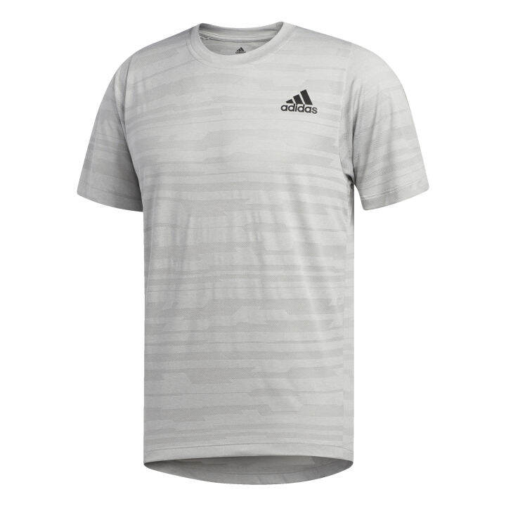 adidas TRAINING FreeLift Engineered Heather T-Shirt Men Grey EB8007 | Lazada