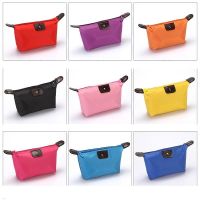 New Convenient and cute cosmetic bag nylon dumpling cosmetic bag waterproof storage toilet bag