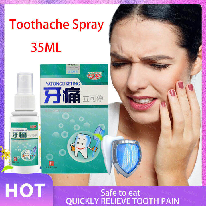 Toothache Spray Quick Pain Relief Plant Extract Hormone Free Wisdom Tooth Extraction Toothache