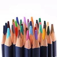 【CC】✢□  72 Colors Watercolor Soluble Colored Pencils Iron With Draw Children School Supplies