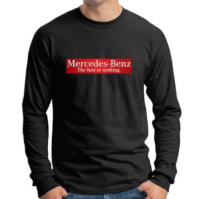 เสื้อยืดคอกลม แขนยาว ลาย Mercedes Benz Motorsport 12 สําหรับแข่งรถจักรยานยนต์