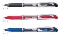 Pentel ปากกา ปากกาหมึกเจล ปากกาหมึกเจลเพนเทล ปากกาด้ามกด PENTEL ENERGE BL57 สีน้ำเงิน/แดง/ดำ (จำนวน1แท่ง)