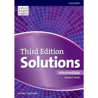 (C221) SOLUTIONS: INTERMEDIATE: STUDENTS BOOK AND ONLINE PRACTICE PACK ผู้แต่ง : TIM FALLA et al.SOLUTIONS: INTERMEDIAT