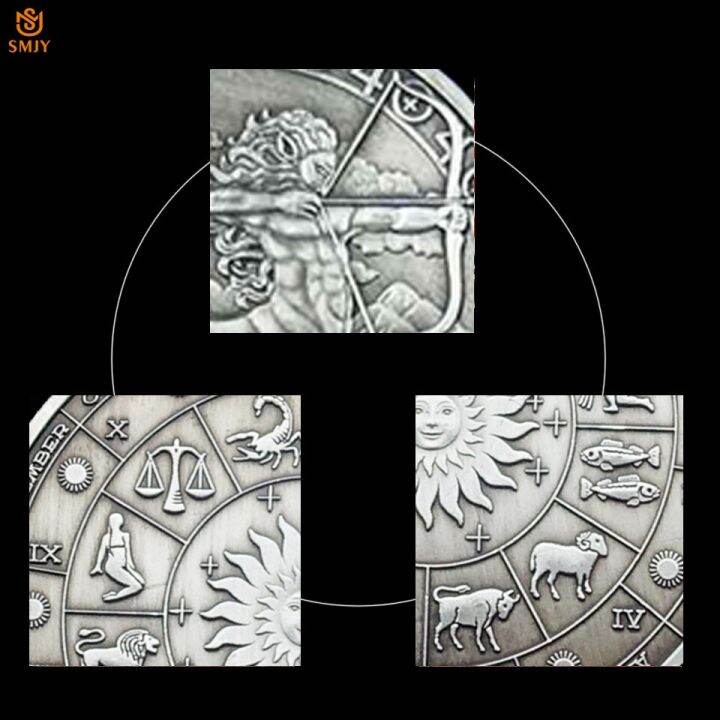 กลุ่มดาว2019ยอดนิยม-tianma-sagittarius-โชคดี-relief-เหรียญทองแดงค่า-voin