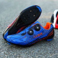 39-47ผู้ชายรองเท้าปั่นจักรยานรองเท้าปั่นจักรยานAnti-Slip Breathable Men Road Racingกีฬารองเท้าสำหรับปั่นจักรยานSelf-Lockingรองเท้าปั่นจักรยานกีฬารองเท้า