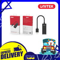 สายยูเอสบีแลน Unitek USB 2.0 To Lan Fast Ethernet Converter 10/100Mbps รุ่น Y-1468 เปิดบิลใบกำกับภาษีได้ ประกัน 2 ปี