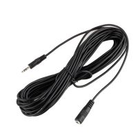 [COD] 3.5mm 16FT/32FT/65FT Receiver Infrared Repeater Headphone Extension Cord Cable Extender New