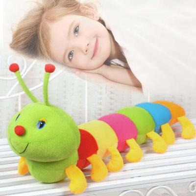 [Ready Stock][COD][Freeshipping For Any 3items]Colorful Caterpillar Plush Doll Pillow Lovely Soft Stuffed Animals Toy