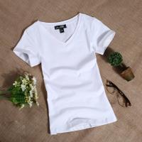MRMT 2023 Womens T Shirt Casual Women Short Sleeved Slim Solid Color Simple Pure Tees Womens T-Shirt For Female Women T shirts
