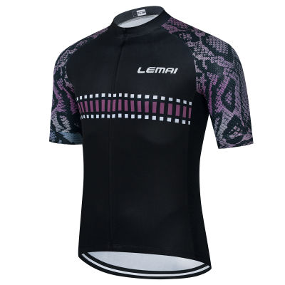 Summer Short Sleeve Cycling Jersey Breathable Man Cycling Maillot Mountain Bike Clothing Bmx Sports Tops For Bicycle