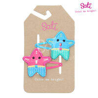 SATI-กิ๊บติดผม-SM. STARFISH CANDY SNAP CLIP-FCA031