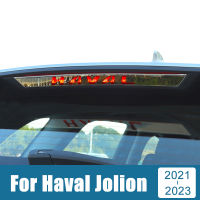 อุปกรณ์เสริมแต่งรถสำหรับ Haval Jolion 2021 2022 2023สแตนเลสด้านหลังไฟสูงสติกเกอร์ตกแต่งขอบปลอกคอกันสุนัขเลีย