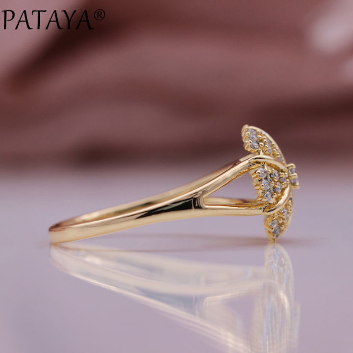 pataya-new-585-rose-gold-creative-wedding-hollow-rings-natural-zircon-umbrella-rings-women-lovely-round-unusual-fashion-jewelry