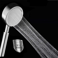 Shower Head ฝักบัวแรงดันสูงของแท้ หัวฝักบัวแรงดันสูง EZ 304 สแตนเลส ฝักบัวแรงดันสูง ฝักบัวอาบน้ำ ฝักบัว แรงดันน้ำสูง ประหยัดน้ำ แข็งแรง ฝักบัวแรงดันสูงสแตนเลส High Pressure Handheld Shower Head