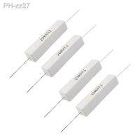 4 Pcs Wire Wound Ceramic Cement Resistor 8 Ohm 20W 5