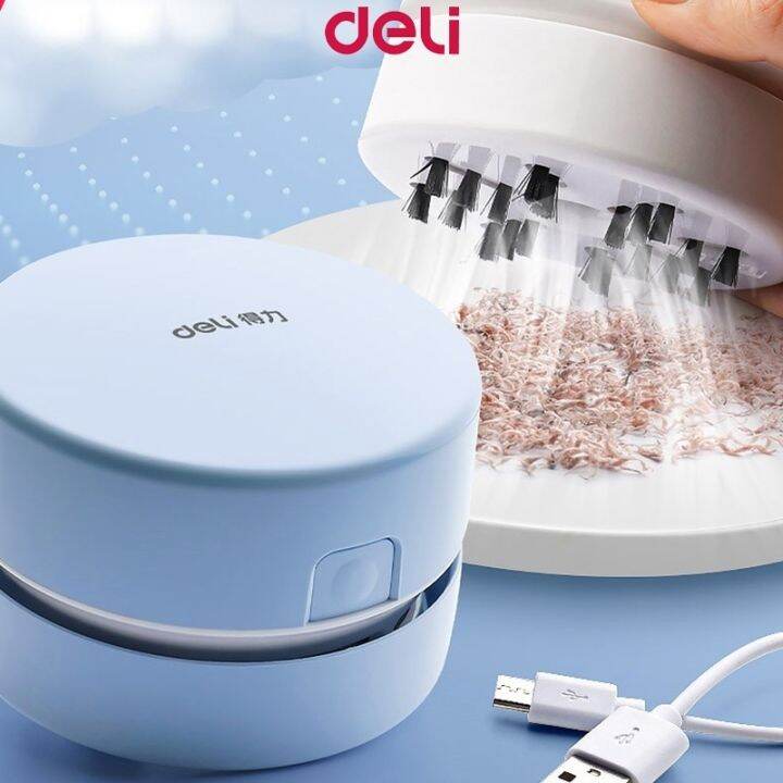Deli 18880 Desktop Cleaner Vacuum Handheld Desktop Mini Vacuum Cleaner