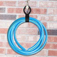 Garden Hose Holder, Watering Hose Hanger Hook Wall Mount Hose Hook Holder Black Carrier Hanger