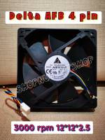 (พร้อมส่ง) พัดลม DELTA AFB1212VH 3000RPM 12V COOLING FAN PWM 120MM (พัดลม DELTA เหมาะกับ Rig VGA )