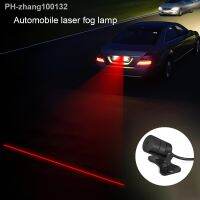 12V Anti-collision Laser Fog Light Car Anti-fog Parking Stop Red Line Braking Signal Indicators Motorcycle LED Warning Light