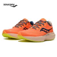 1 Original Saucony Triumph 19กันกระแทกด้านนอกข้าวโพดคั่วรองเท้าวิ่งลำลองกีฬาดูดซับแรงกระแทกรองเท้าผ้าใบเรืองแสง