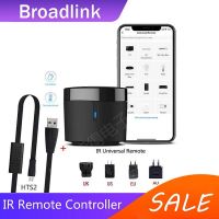 Broadlink Rm4mini + HTS เซ็นเซอร์วัดอุณหภูมิความชื้นควบคุมระยะไกลสำหรับ IR เครื่องปรับอากาศกล่องรับสัญญาณทีวีทำงานร่วมกับ Alexa